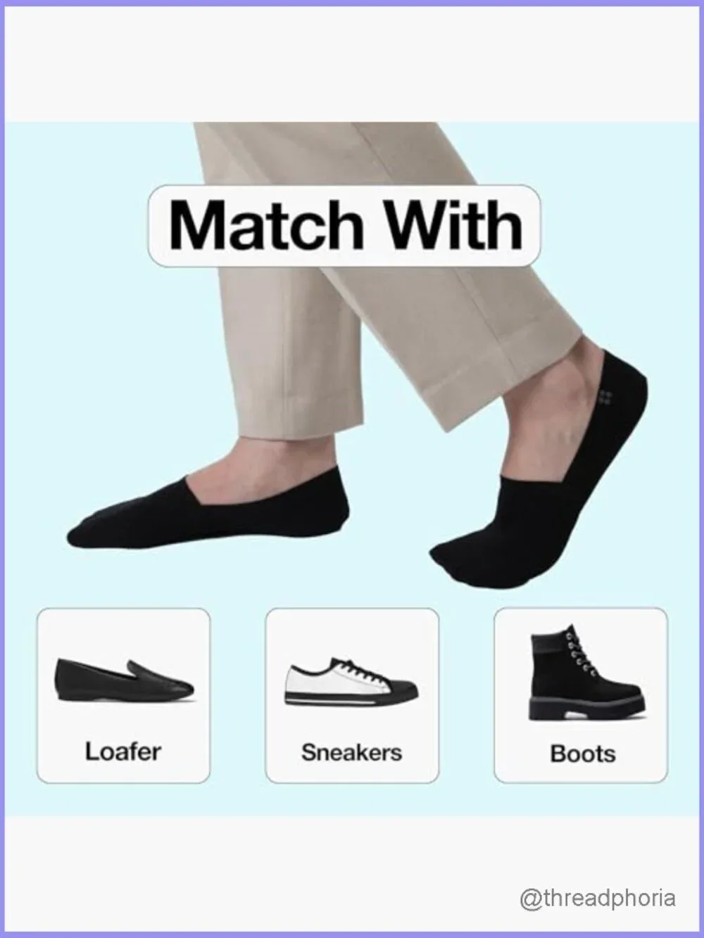 Organic Cotton No Show Socks Non Slip Silicone Grip Loafer Sneaker Flats